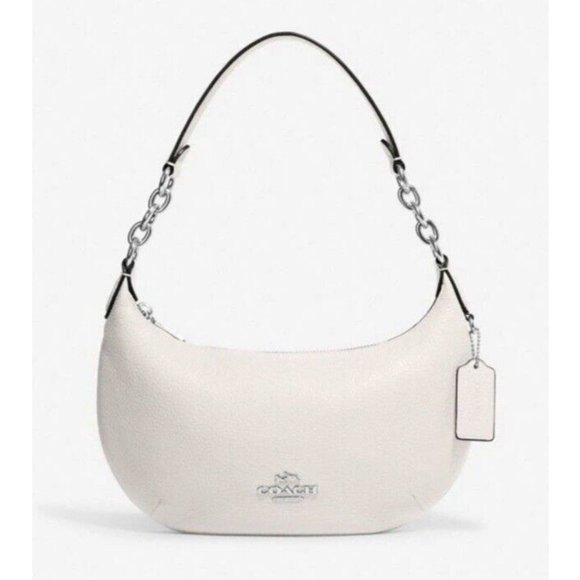 Coach Handbags - New Coach CE619 Payton Shoulder bag Pebble Leather Chalk